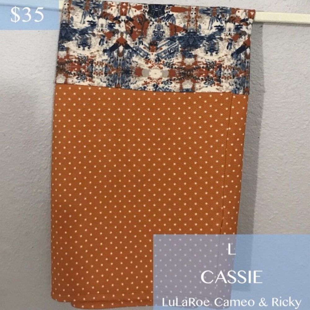 Large Cassie skirt from LuLaRoe